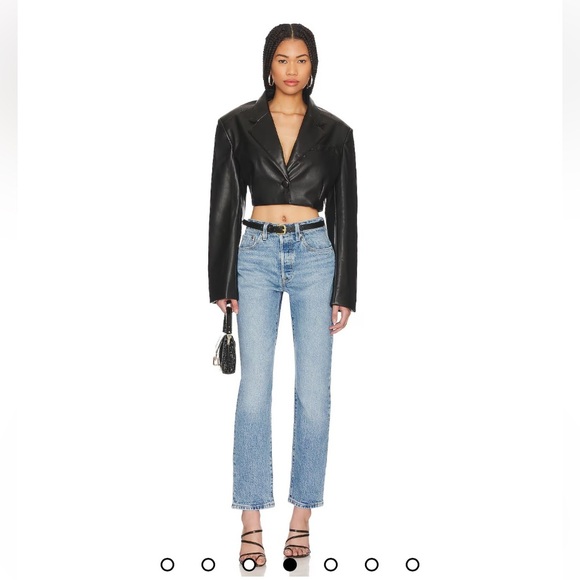 Levi's Premium 501 Straight Jeans in Hollow Days Medium Wash Size 28 L 32" - Picture 1 of 14